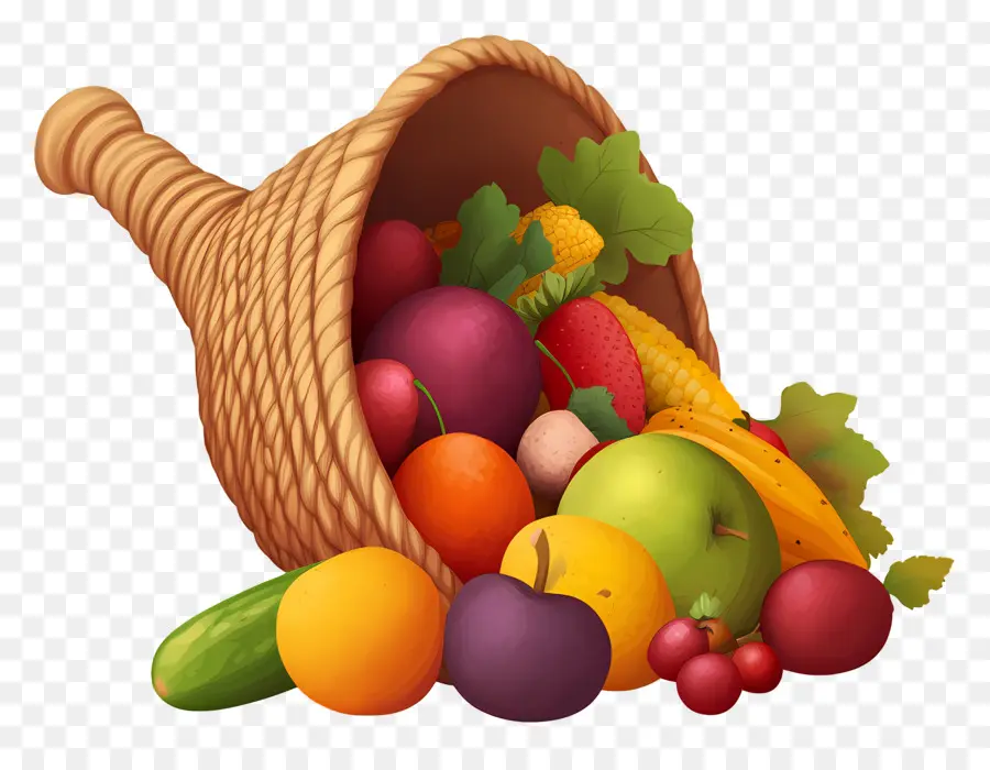 Cuerno De La Abundancia，Frutas PNG