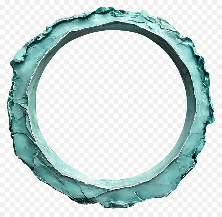 Marco De Círculo Verde，Marco Circular PNG