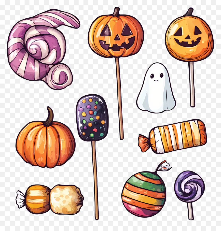 Dulces De Halloween，Dulces PNG