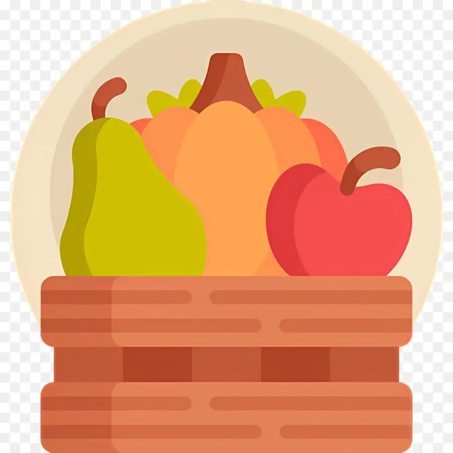 Caja De Cosecha，Cesta De Frutas PNG