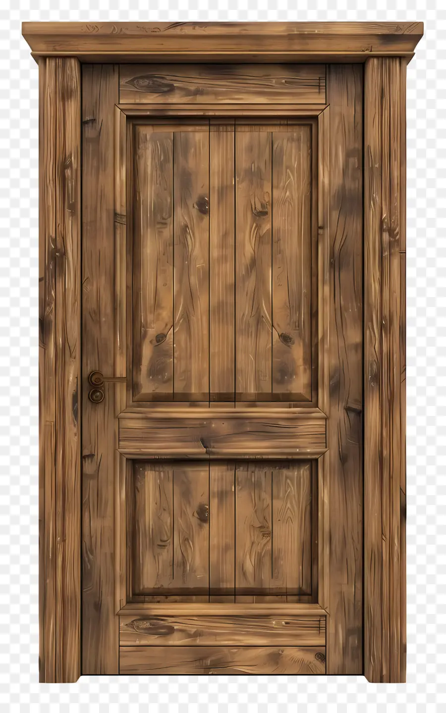 Puerta De Madera 3d，Puerta De Madera PNG