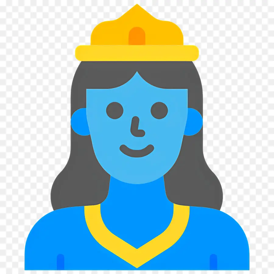 Krishna，Bombero Azul PNG