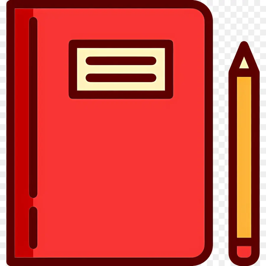 Computadora Portátil，Cuaderno Rojo PNG