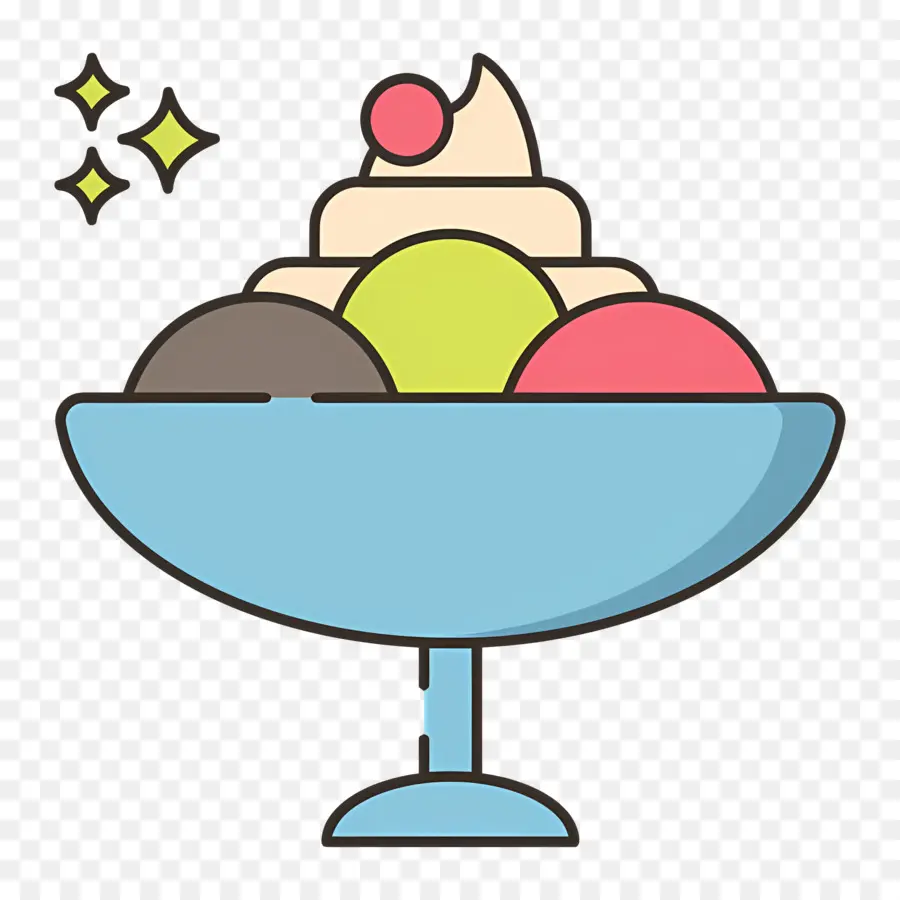 Helado De Helado，Cucharadas PNG