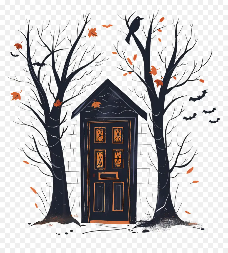 Puerta Espeluznante De Halloween，Puerta De Halloween PNG