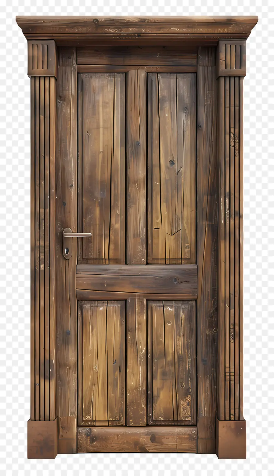 Puerta De Madera 3d，Puerta De Madera PNG