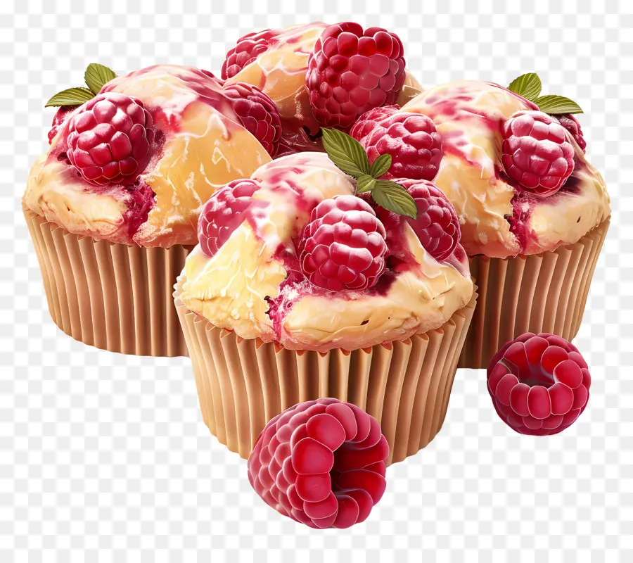 Muffins De Frambuesa，Muffin De Frambuesa PNG