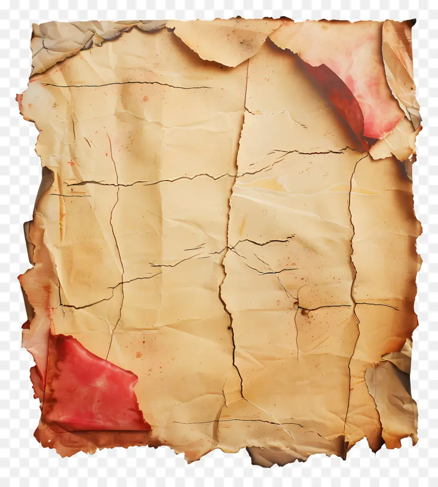 Papel Rasgado Vintage，Papel Viejo PNG