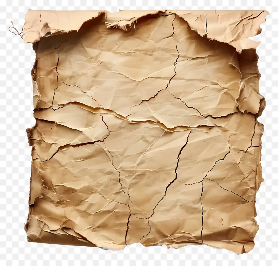 Papel Rasgado Vintage，Papel Agrietado PNG