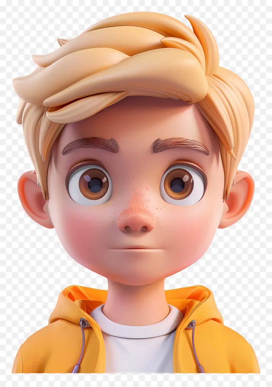 Avatar De Niño 3d，Chico PNG