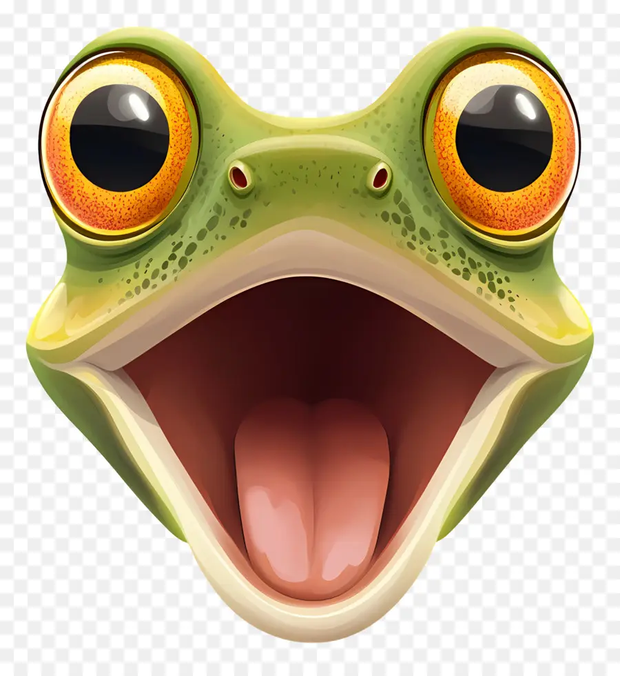 Emoji De Rana，Rana PNG