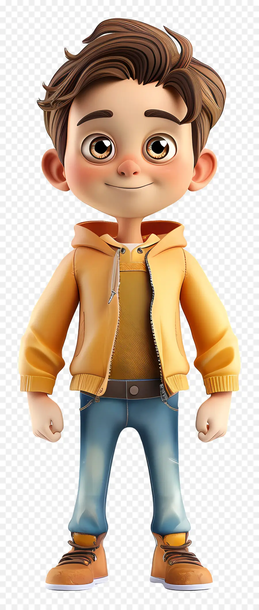 Avatar De Niño 3d，Niño De Dibujos Animados PNG