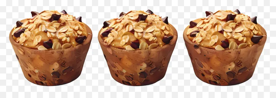 Muffins De Avena，Magdalenas PNG