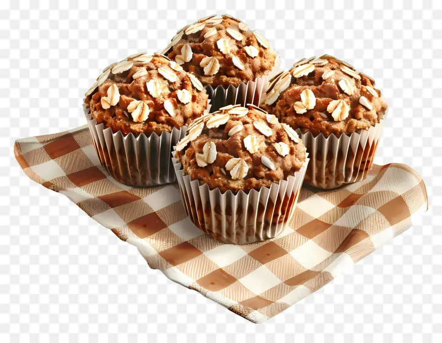 Muffins De Avena，Magdalenas PNG