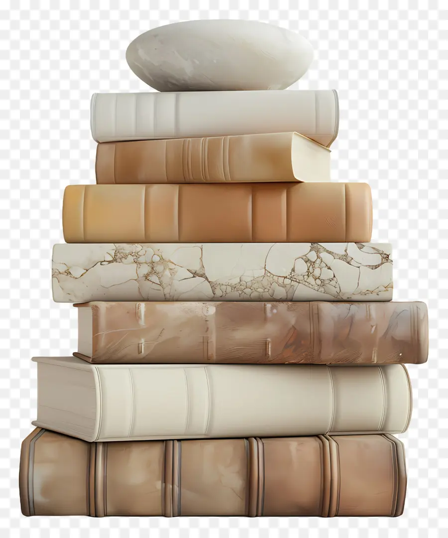 Pila De Libros 3d，Pila De Libros PNG