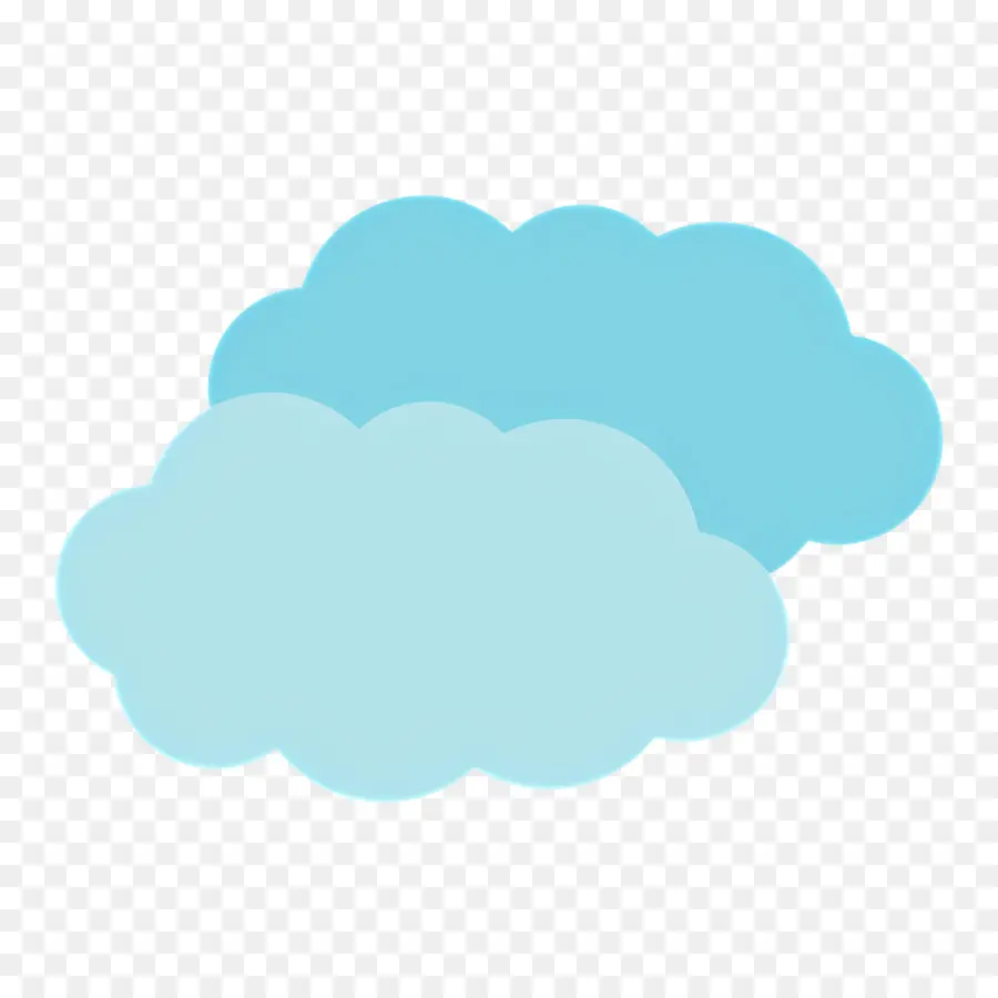 Nube Azul，Nubes PNG