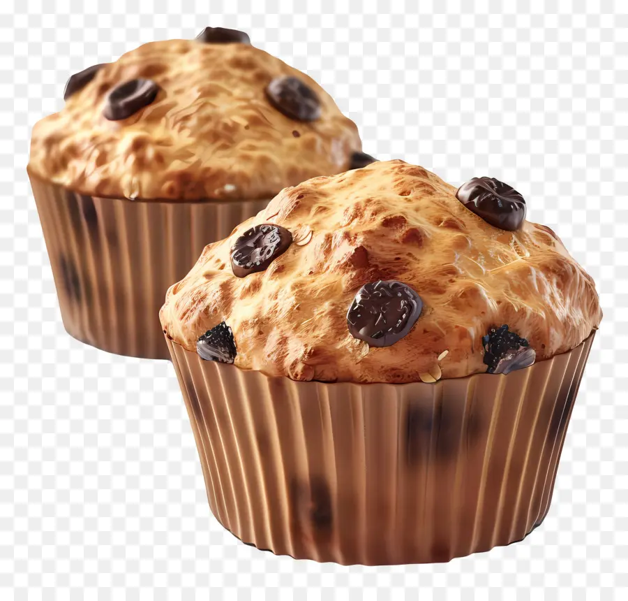 Muffins De Avena，Muffins De Arándanos PNG