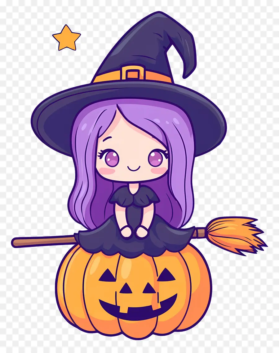 Linda Bruja De Halloween，Linda Bruja PNG