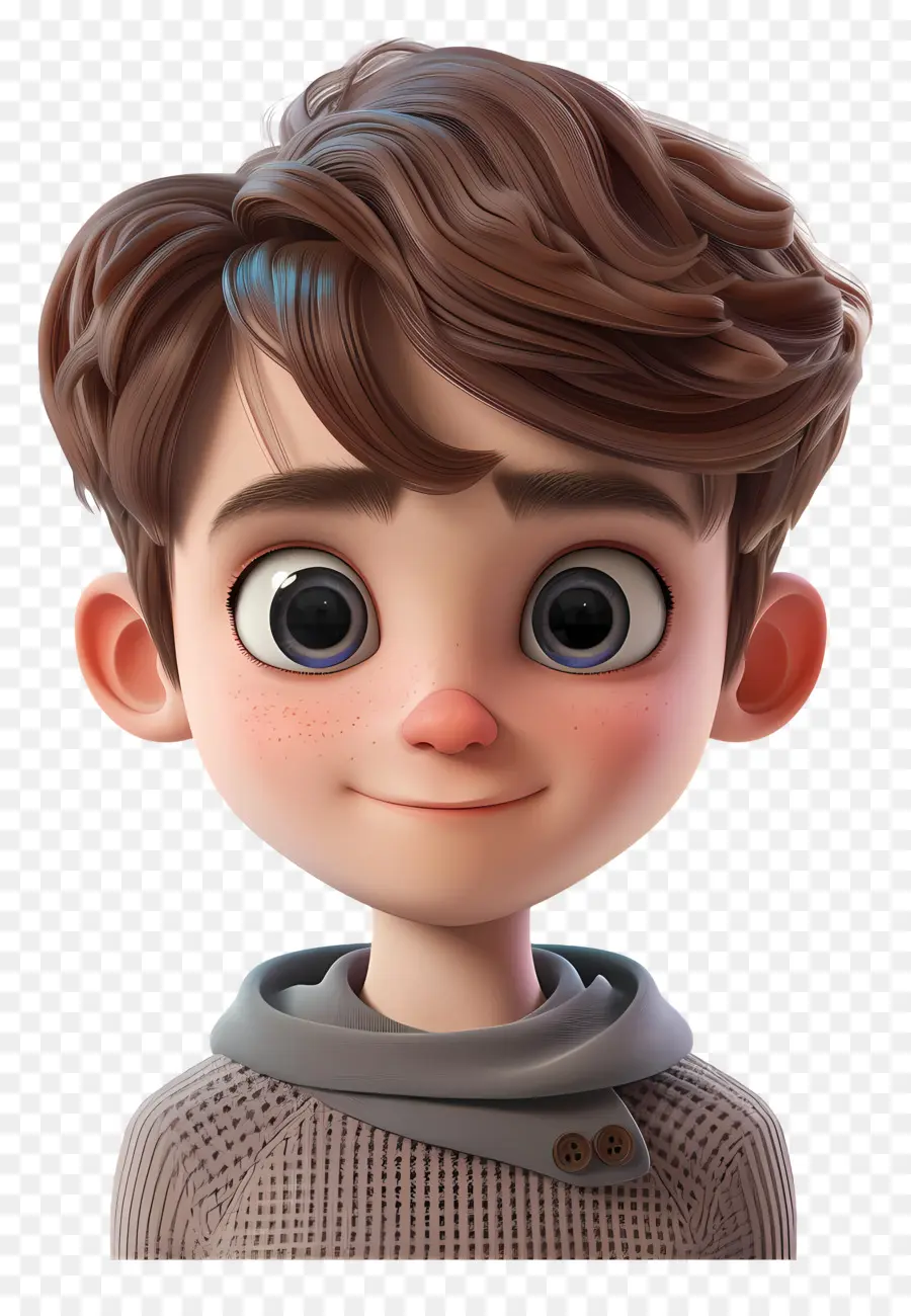 Avatar De Niño 3d，Chico PNG