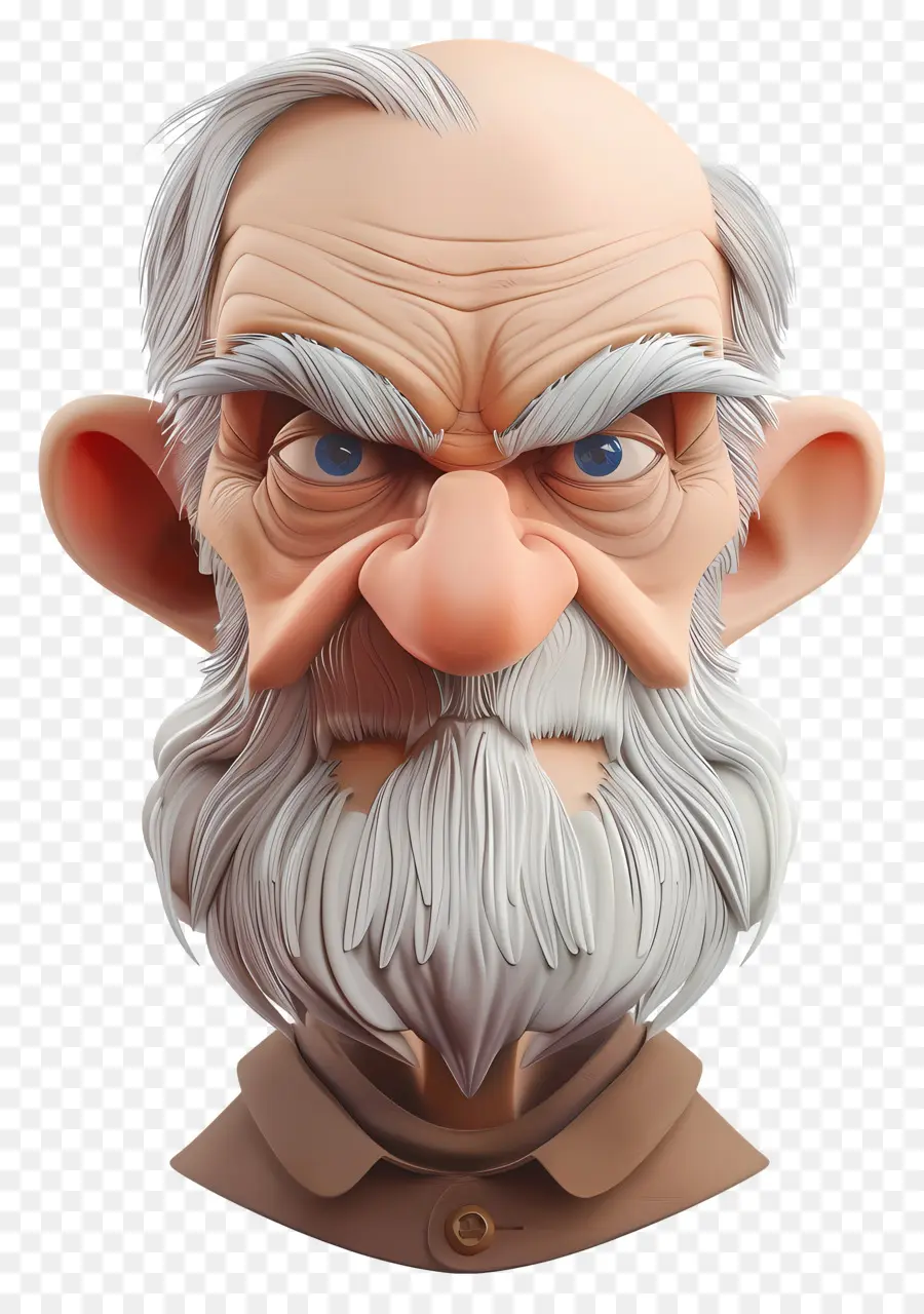 Avatar De Anciano 3d，Viejo PNG