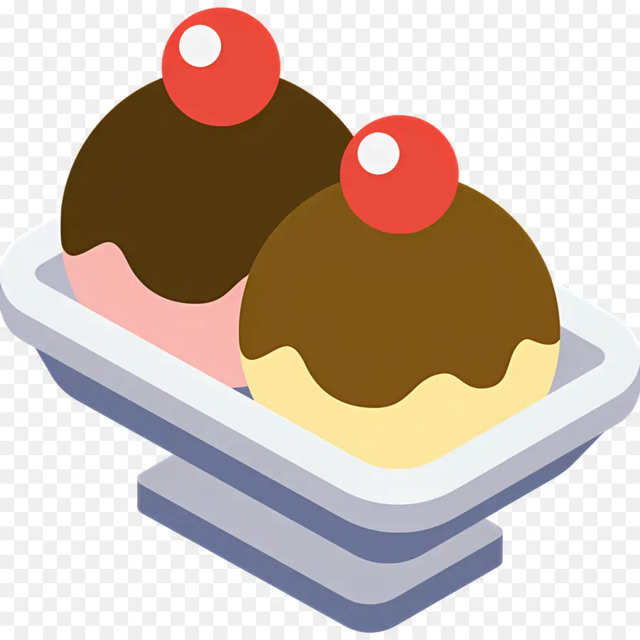 Helado De Helado，Postre PNG