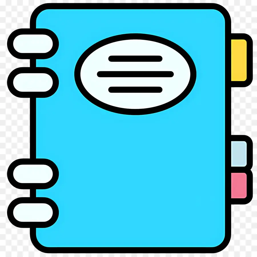 Computadora Portátil，Cuaderno Azul PNG