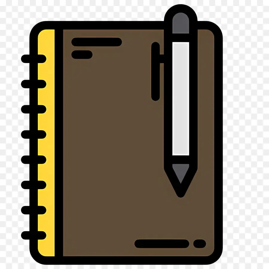 Computadora Portátil，Cuaderno Y Lápiz PNG