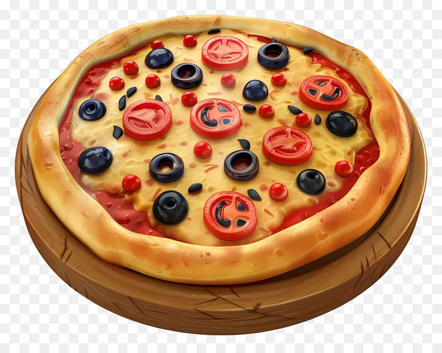 Pizza Griega，Pizza PNG