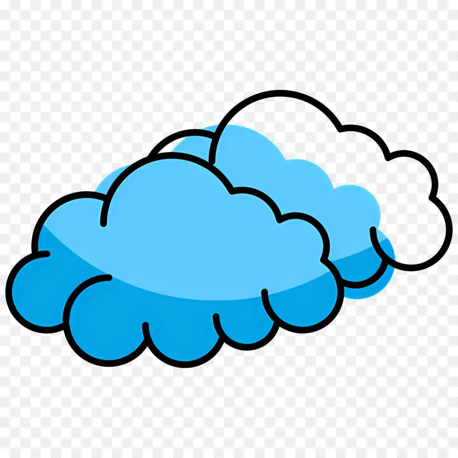 Nube Azul，Nubes PNG