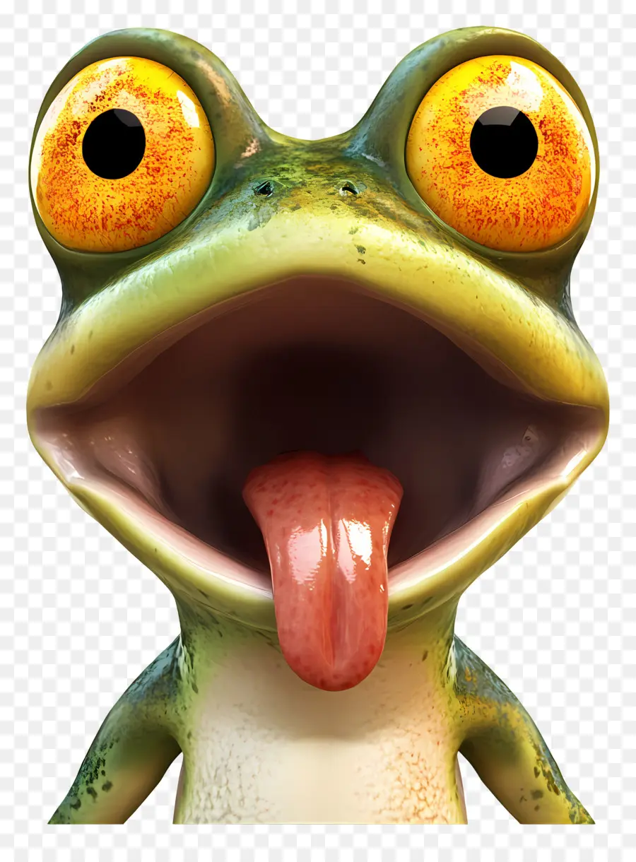 Emoji De Rana，Cara De Rana PNG