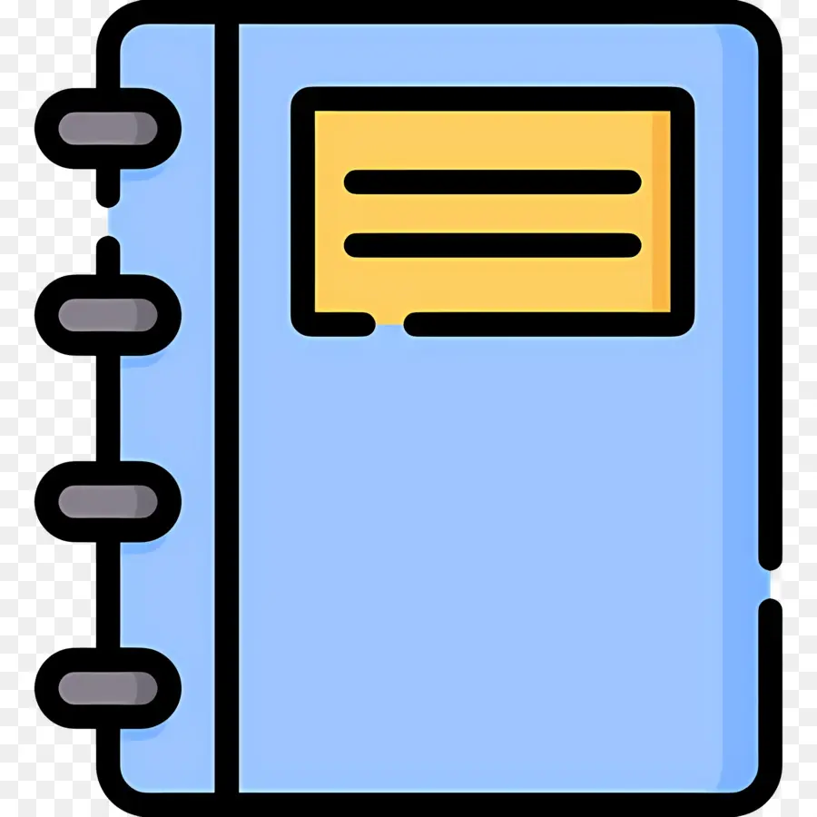 Computadora Portátil，Cuaderno Azul PNG