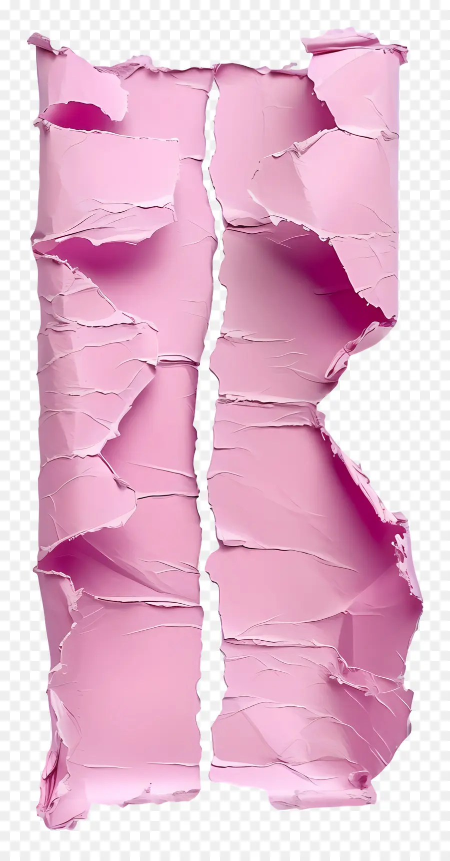 Papel Rasgado Rosa，Papel Rosa Rasgado PNG