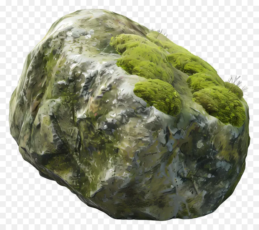 Piedra Cubierta De Musgo，Roca Cubierta De Musgo PNG