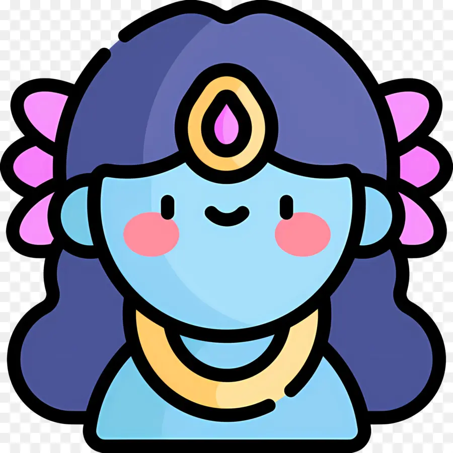 Krishna，Personaje De Dibujos Animados PNG