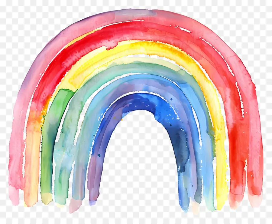 Arcoiris Pastel，Arcoíris PNG