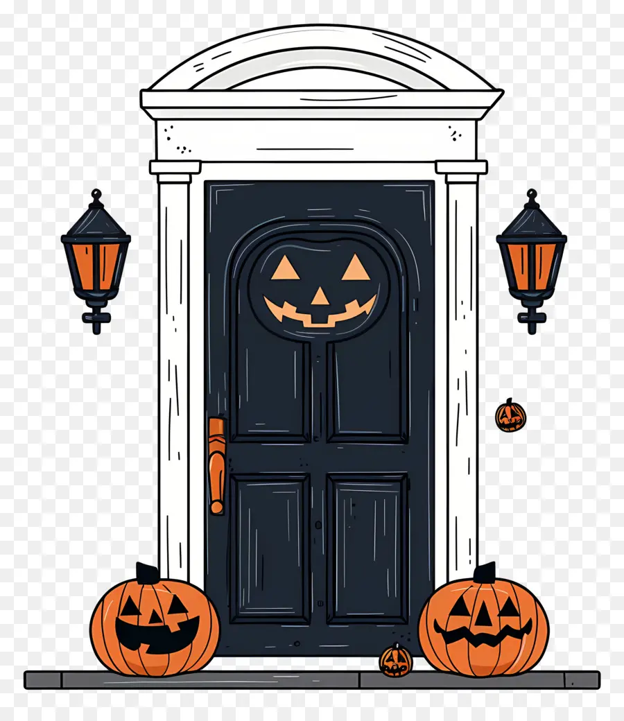 Puerta Espeluznante De Halloween，Puerta De Halloween PNG