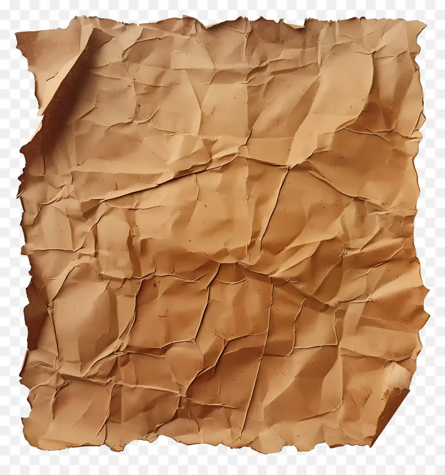 Papel Rasgado Marrón，Papel Viejo PNG