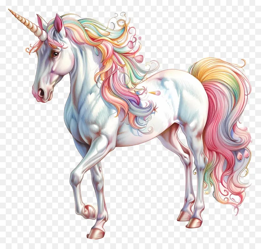 Unicornio Pastel，Unicornio PNG