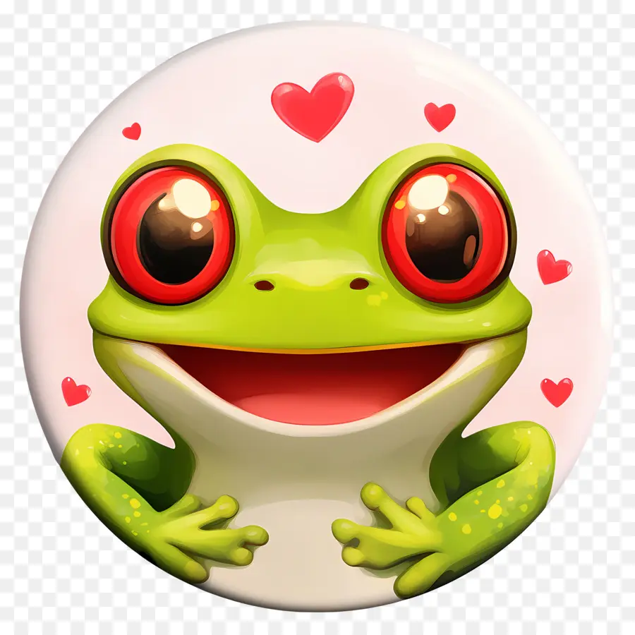 Emoji De Rana，Rana Feliz PNG