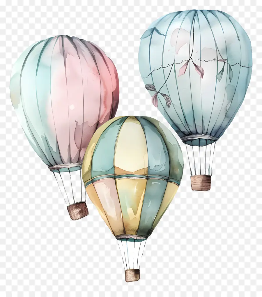 Globos Pastel，Globos Aerostáticos PNG