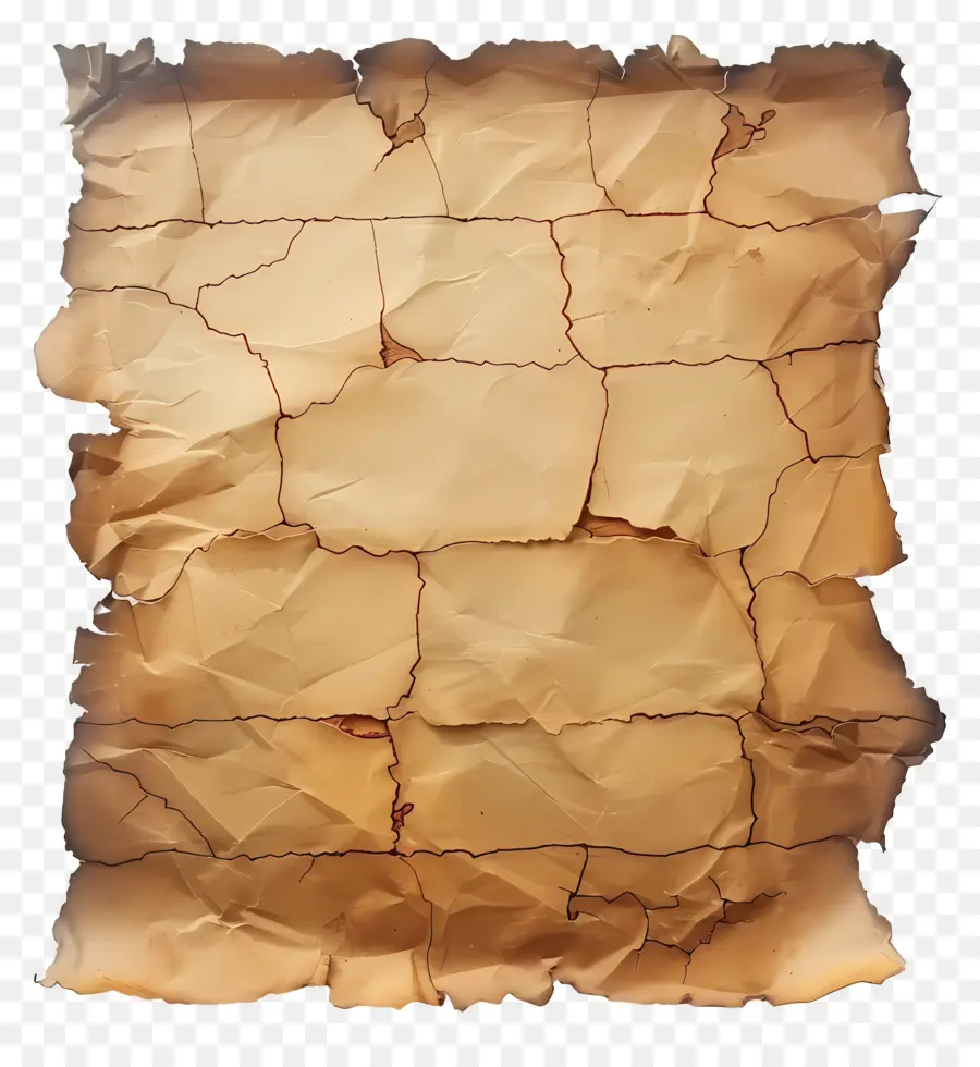 Papel Viejo Rasgado，Papel Viejo PNG