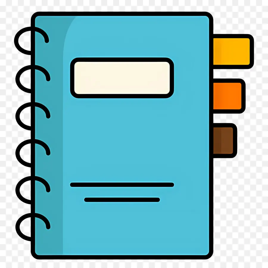 Computadora Portátil，Cuaderno Azul PNG