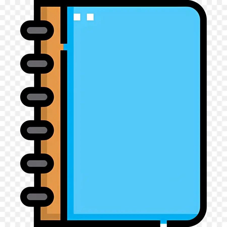 Computadora Portátil，Cuaderno Azul PNG