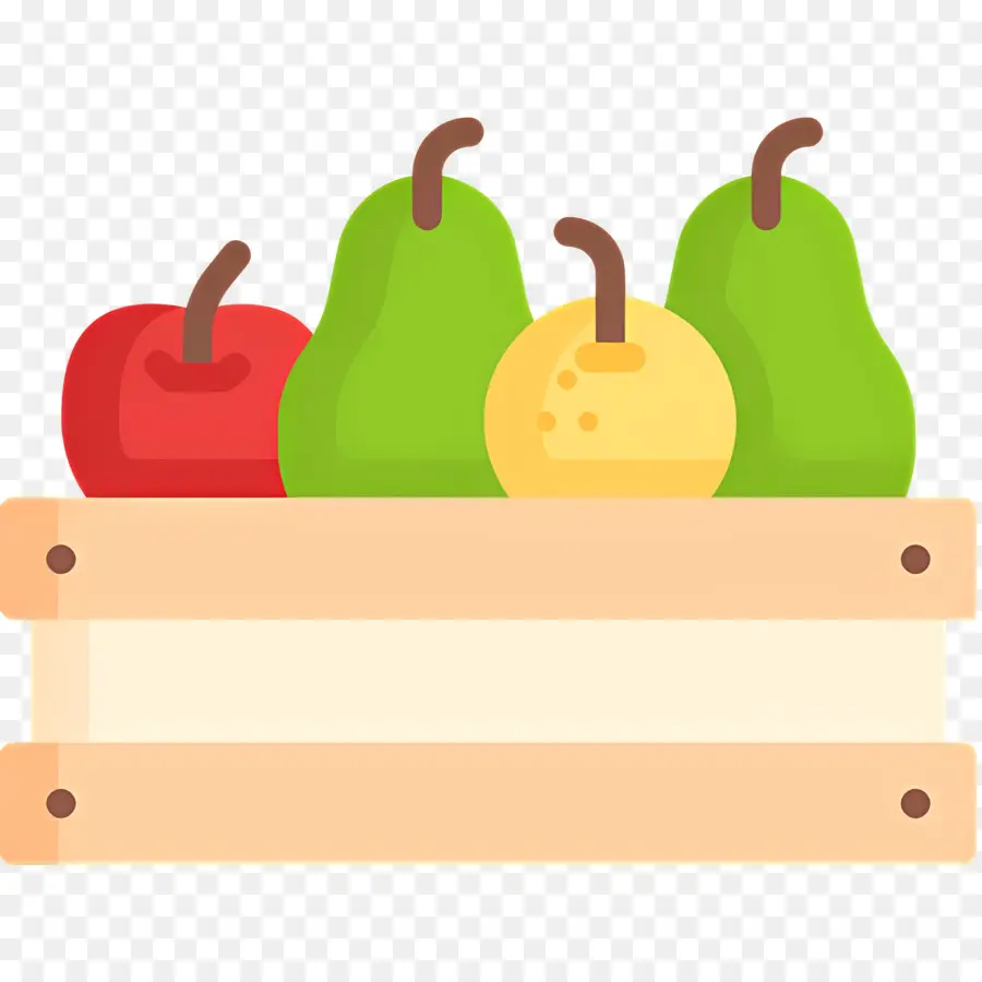 Caja De Cosecha，Cesta De Frutas PNG