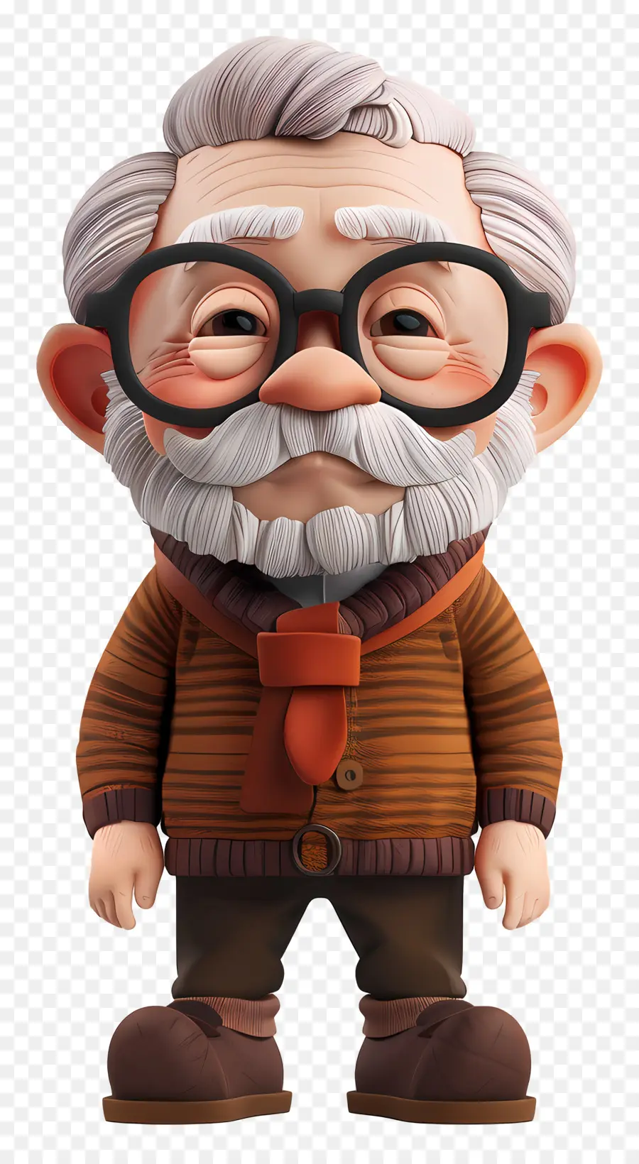 Avatar De Anciano 3d，Viejo PNG