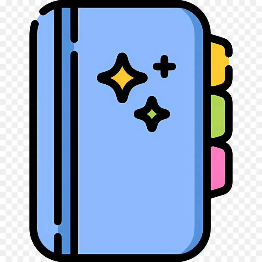 Computadora Portátil，Cuaderno Azul PNG