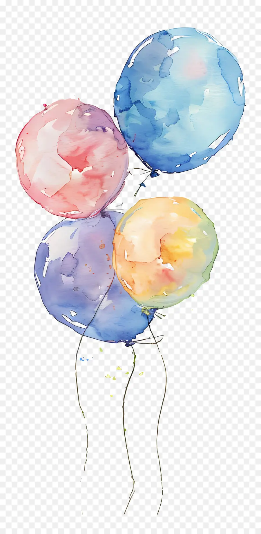 Globos Pastel，Globos PNG