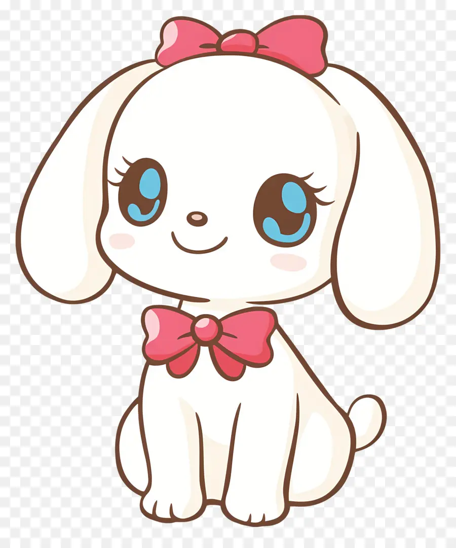 Canela，Lindo Perro Blanco PNG