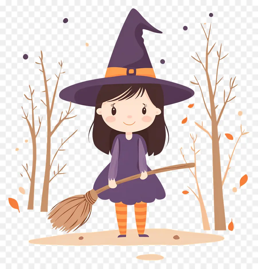 Linda Bruja De Halloween，Bruja PNG