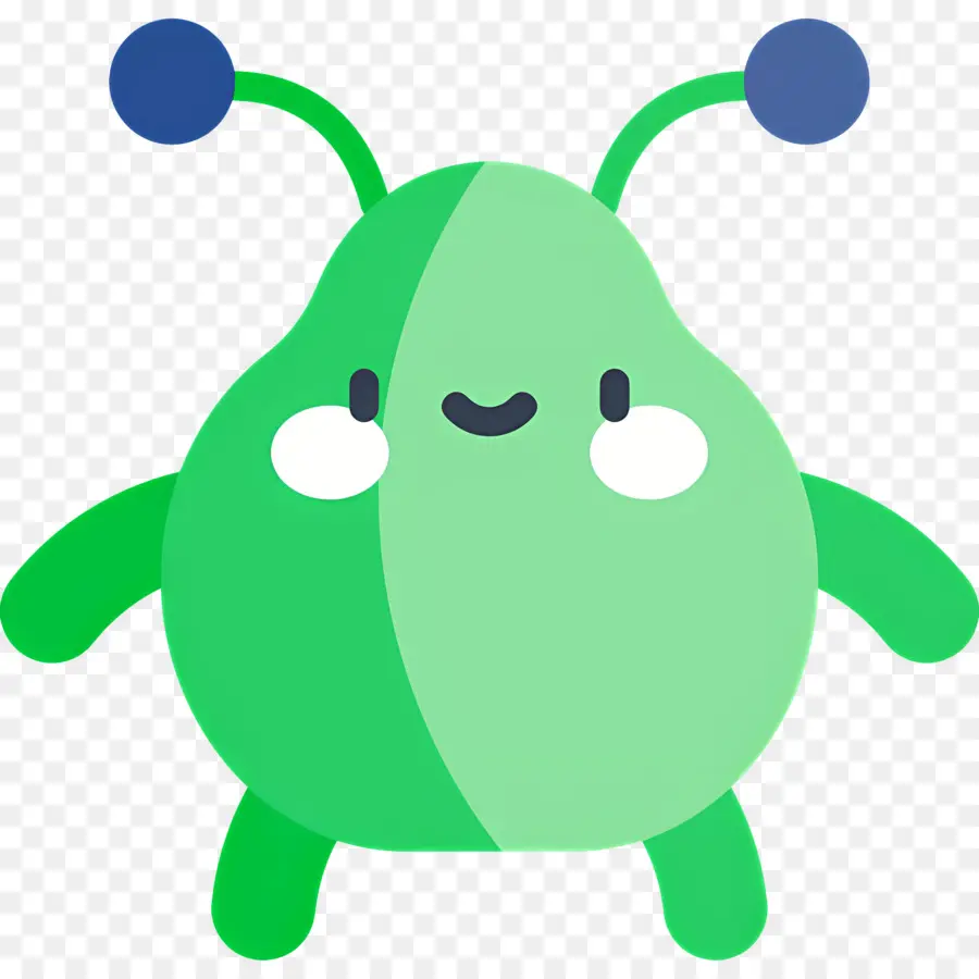 Monstruo Espacial，Extraterrestre Verde PNG